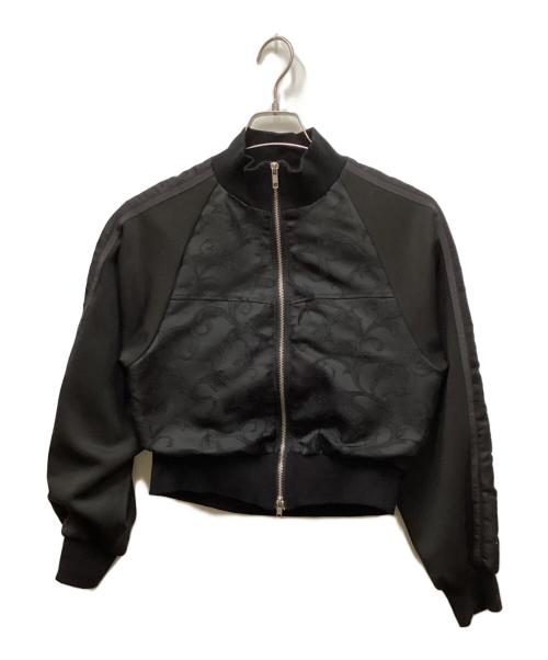 HARE（ハレ）HARE (ハレ) ジャガード切替ジャケット ブラック サイズ:Freeの古着・服飾アイテム