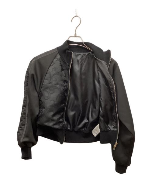 HARE（ハレ）HARE (ハレ) ジャガード切替ジャケット ブラック サイズ:Freeの古着・服飾アイテム