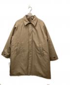 BEAMSビームス）の古着「イージーフィットステンカラーコート」｜ブラウン