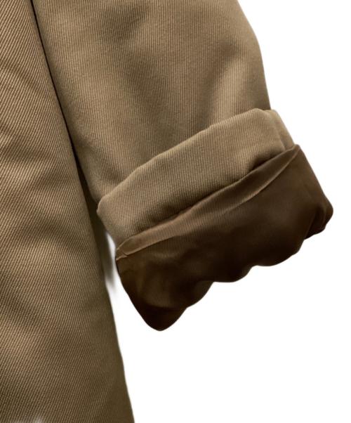 BEAMS（ビームス）BEAMS (ビームス) イージーフィットステンカラーコート ブラウン サイズ:Sの古着・服飾アイテム