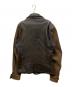 glamb (グラム) Durden leather JKT ブラウン サイズ:2：8000円