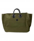 木の庄帆布キノショウハンプ）の古着「トートバッグ」｜グリーン