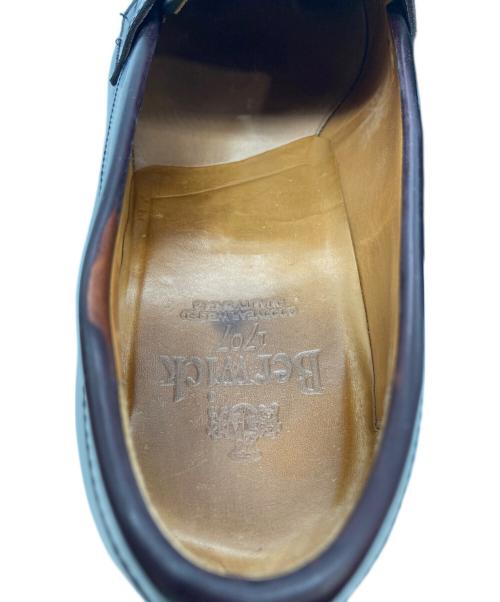 berwick（バーウィック）berwick (バーウィック) コインローファー ブラウン サイズ:8の古着・服飾アイテム