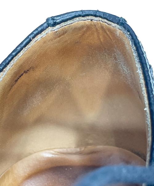 berwick（バーウィック）berwick (バーウィック) シボ革ウィングチップシューズ ブラック サイズ:7 1/2の古着・服飾アイテム