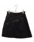 COMME des GARCONS（コムデギャルソン）の古着「ミニスカート」｜ブラック