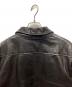 中古・古着 VENT COUVERT (ヴァンクヴェール) レザージャケット ブラック サイズ:S：8000円