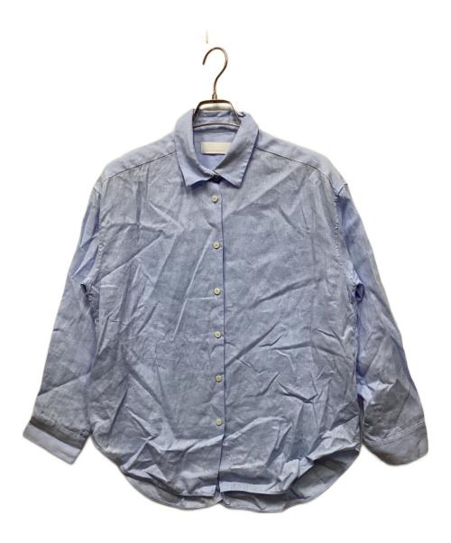 GALLARDA GALANTE（ガリャルダガランテ）GALLARDA GALANTE (ガリャルダガランテ) リネンオーバーシャツ ブルー サイズ:Freeの古着・服飾アイテム