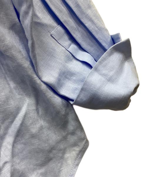 GALLARDA GALANTE（ガリャルダガランテ）GALLARDA GALANTE (ガリャルダガランテ) リネンオーバーシャツ ブルー サイズ:Freeの古着・服飾アイテム