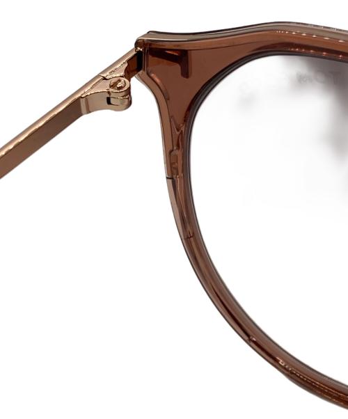 TOM FORD（トムフォード）TOM FORD (トムフォード) サングラス クリアブラウン/ピンクゴールド サイズ:55□23の古着・服飾アイテム