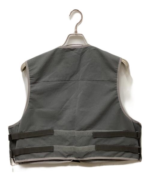AZUL by moussy（アズールバイマウジー）AZUL by moussy (アズールバイマウジー) フィッシャーマンベスト グレー サイズ:Free 未使用品の古着・服飾アイテム
