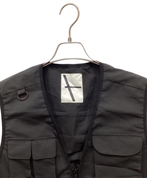 AZUL by moussy（アズールバイマウジー）AZUL by moussy (アズールバイマウジー) フィッシャーマンベスト ブラック サイズ:Free 未使用品の古着・服飾アイテム