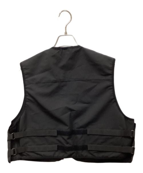 AZUL by moussy（アズールバイマウジー）AZUL by moussy (アズールバイマウジー) フィッシャーマンベスト ブラック サイズ:Free 未使用品の古着・服飾アイテム