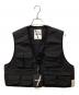 AZUL by moussy（アズールバイマウジー）の古着「フィッシャーマンベスト」｜ブラック