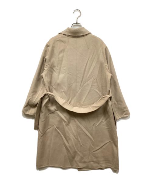 icB（アイシービー）icB (アイシービー) Wool Rever トレンチ型コート/ウールレバー ベージュ サイズ:9の古着・服飾アイテム