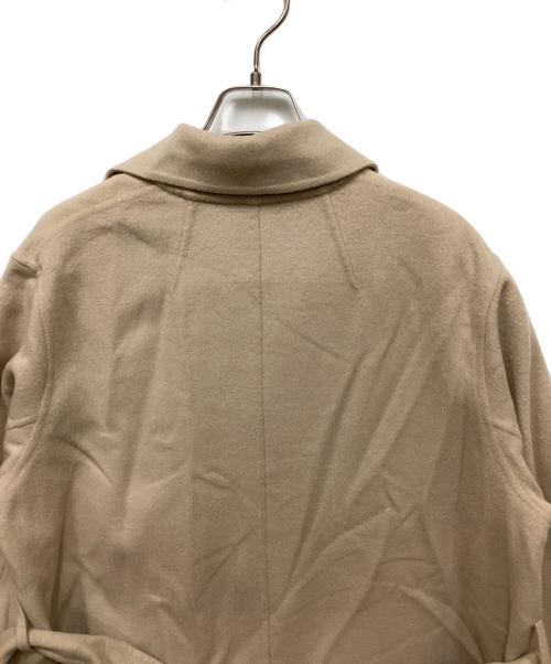 icB（アイシービー）icB (アイシービー) Wool Rever トレンチ型コート/ウールレバー ベージュ サイズ:9の古着・服飾アイテム