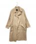 icB（アイシービー）の古着「Wool Rever トレンチ型コート/ウールレバー」｜ベージュ