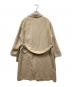 icB (アイシービー) Wool Rever トレンチ型コート/ウールレバー ベージュ サイズ:9：10000円
