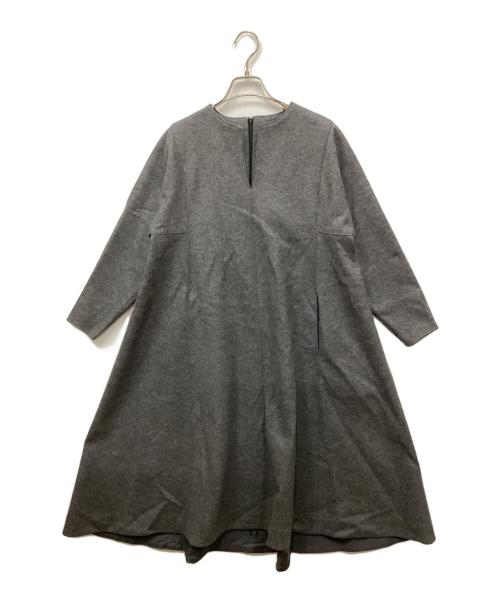 RITA JEANS TOKYO R/R（リタジーンズトウキョウ）RITA JEANS TOKYO R/R (リタジーンズトウキョウ) ウールワンピース グレー サイズ:1の古着・服飾アイテム
