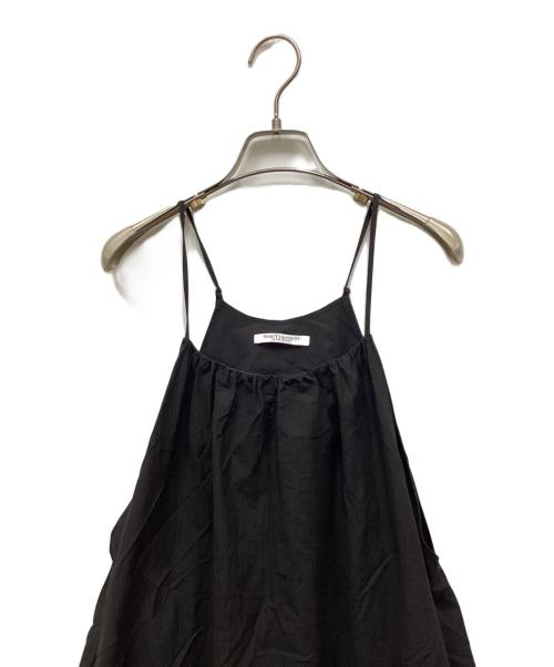 BEAUTY&YOUTH UNITED ARROWS（ビューティーアンドユースユナイテッドアローズ）BEAUTY&YOUTH UNITED ARROWS (ビューティーアンドユースユナイテッドアローズ) Dress ボリュームキャミワンピース ブラック サイズ:Sの古着・服飾アイテム