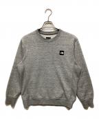 THE NORTH FACEザ ノース フェイス）の古着「Heather Logo Crew/ヘザーロゴクルー」｜グレー