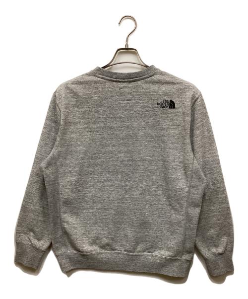 THE NORTH FACE（ザ ノース フェイス）THE NORTH FACE (ザ ノース フェイス) Heather Logo Crew/ヘザーロゴクルー グレー サイズ:Lの古着・服飾アイテム