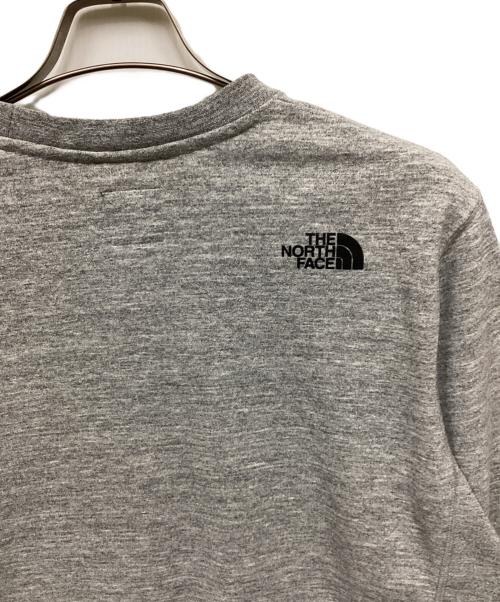 THE NORTH FACE（ザ ノース フェイス）THE NORTH FACE (ザ ノース フェイス) Heather Logo Crew/ヘザーロゴクルー グレー サイズ:Lの古着・服飾アイテム
