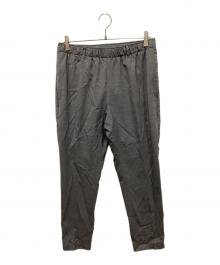 N.HOOLYWOOD（エヌ ハリウッド）の古着「テーパードイージースラックス」｜グレー