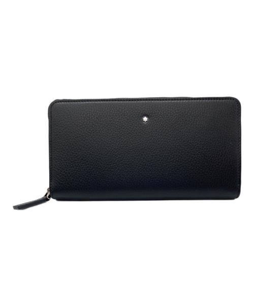 MONTBLANC（モンブラン）MONTBLANC (モンブラン) マイスターシュテュック ジップ付ロングウォレット ブラックの古着・服飾アイテム