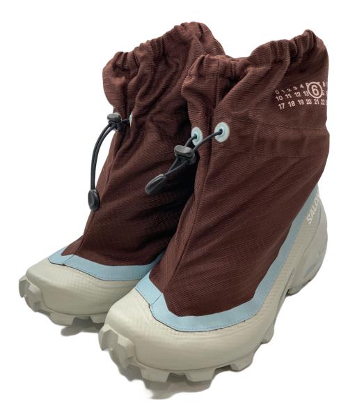SALOMON（サロモン）SALOMON (サロモン) MM6 Maison Margiela (エムエムシックスメゾンマルジェラ) CROSS MID ブラウン×ホワイト サイズ:26.5cmの古着・服飾アイテム