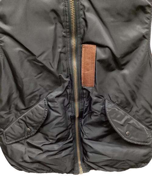 DUVETICA（デュベティカ）DUVETICA (デュベティカ) COMME des GARCONS JUNYA WATANABE MAN (コムデギャルソンジュンヤワタナベマン) チェック切替リバーシブルダウンベスト ブラック サイズ:Sの古着・服飾アイテム