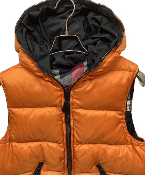 DUVETICA（デュベティカ）DUVETICA (デュベティカ) COMME des GARCONS JUNYA WATANABE MAN (コムデギャルソンジュンヤワタナベマン) チェック切替リバーシブルダウンベスト ブラック サイズ:Sの古着・服飾アイテム