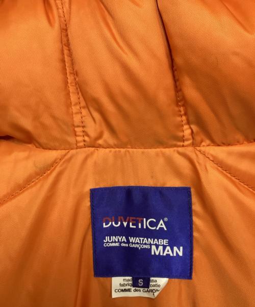 DUVETICA（デュベティカ）DUVETICA (デュベティカ) COMME des GARCONS JUNYA WATANABE MAN (コムデギャルソンジュンヤワタナベマン) チェック切替リバーシブルダウンベスト ブラック サイズ:Sの古着・服飾アイテム