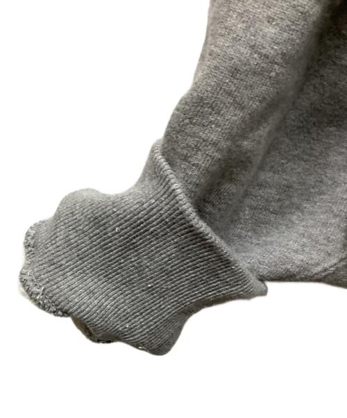 BALENCIAGA（バレンシアガ）BALENCIAGA (バレンシアガ) リバースロゴ刺繍スウェット グレー サイズ:XSの古着・服飾アイテム