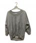 BALENCIAGA (バレンシアガ) リバースロゴ刺繍スウェット グレー サイズ:XS：19000円