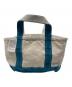 L.L.Bean（エルエルビーン）の古着「BOAT AND TOTE MINI」｜ブルー×ホワイト