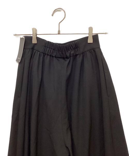 anuans（アニュアンス）anuans (アニュアンス) ギャザーボリュームワイドパンツ ブラック サイズ:S 未使用品の古着・服飾アイテム