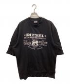 DIESELディーゼル）の古着「半袖スウェット」｜ブラック