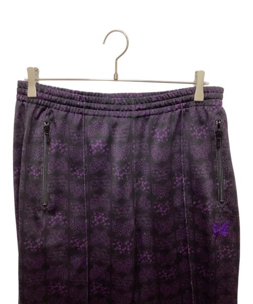 Needles（ニードルズ）Needles (ニードルズ) トラックパンツ ブラック×パープル サイズ:Mの古着・服飾アイテム