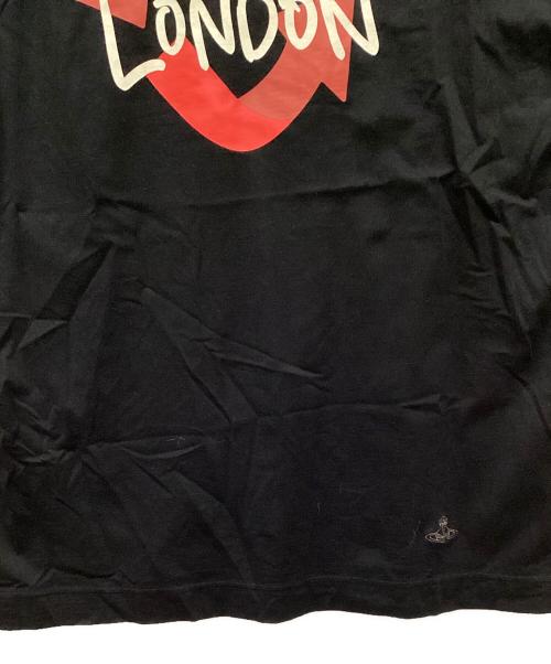 Vivienne Westwood man（ヴィヴィアン ウェストウッド マン）Vivienne Westwood man (ヴィヴィアン ウェストウッド マン) ドルマンスリーブプリントTシャツ ブラック サイズ:Freeの古着・服飾アイテム