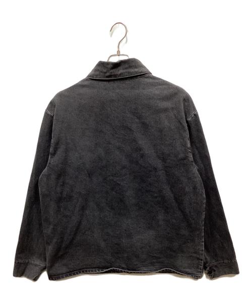Pointer（ポインター）Pointer (ポインター) ブラックデニムカバーオール ブラック サイズ:表記無しの古着・服飾アイテム