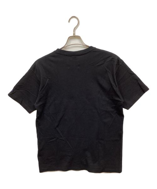 New Era（ニューエラ）New Era (ニューエラ) YOHJI YAMAMOTO (ヨウジヤマモト) ロゴ刺繍Tシャツ ブラック サイズ:XLの古着・服飾アイテム