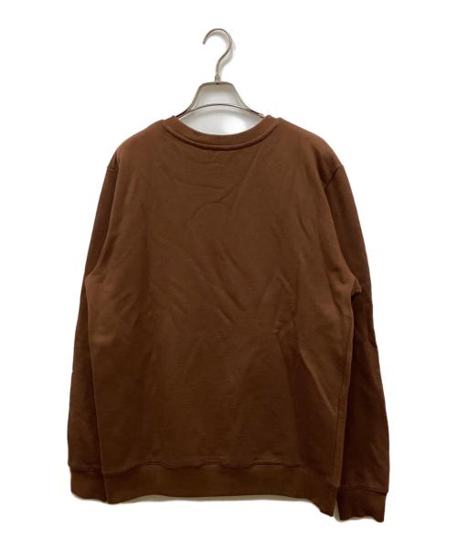 A.P.C.（アーペーセー）A.P.C. (アーペーセー) ロゴスウェット ブラウン サイズ:Lの古着・服飾アイテム