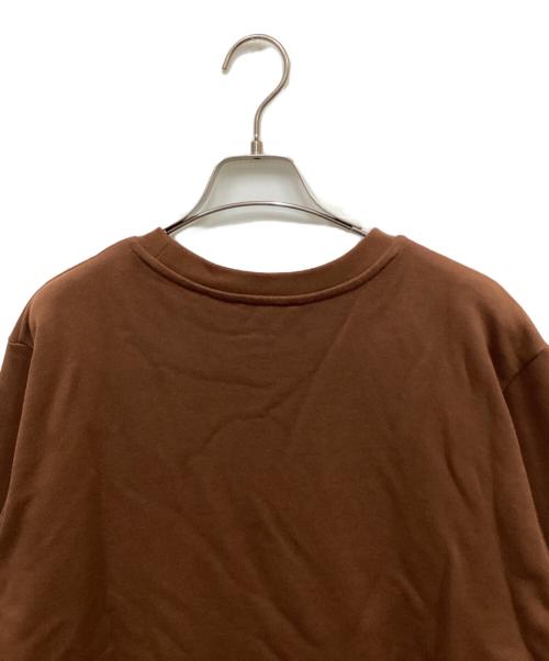 A.P.C.（アーペーセー）A.P.C. (アーペーセー) ロゴスウェット ブラウン サイズ:Lの古着・服飾アイテム
