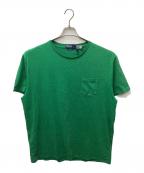 POLO RALPH LAURENポロ・ラルフローレン）の古着「ビックサイズポケットTシャツ」｜グリーン