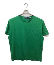 POLO RALPH LAUREN（ポロ・ラルフローレン）の古着「ビックサイズポケットTシャツ」｜グリーン