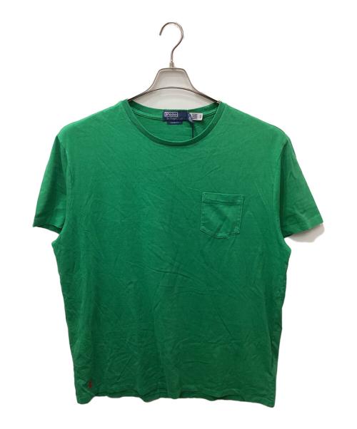 POLO RALPH LAUREN（ポロ・ラルフローレン）POLO RALPH LAUREN (ポロ・ラルフローレン) ビックサイズポケットTシャツ グリーン サイズ:XL 未使用品の古着・服飾アイテム