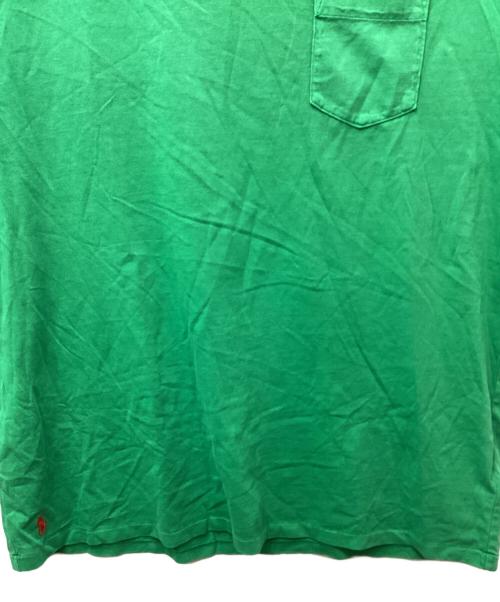 POLO RALPH LAUREN（ポロ・ラルフローレン）POLO RALPH LAUREN (ポロ・ラルフローレン) ビックサイズポケットTシャツ グリーン サイズ:XL 未使用品の古着・服飾アイテム