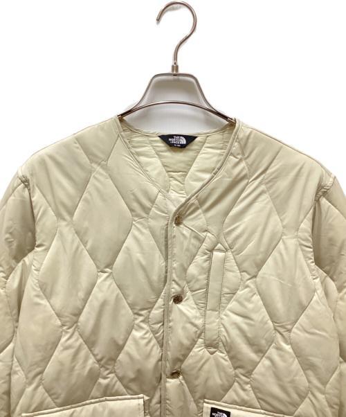 THE NORTH FACE（ザ ノース フェイス）THE NORTH FACE (ザ ノース フェイス) HEAT LINE CARDIGAN アイボリー サイズ:Sの古着・服飾アイテム