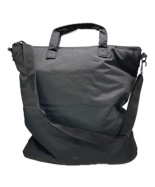 BLACK COMME des GARCONS（ブラックコムデギャルソン）BLACK COMME des GARCONS (ブラックコムデギャルソン) 2WAYパデッドヘルメットバッグ ブラックの古着・服飾アイテム