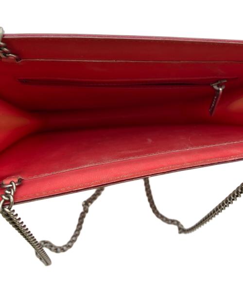 CHANEL（シャネル）CHANEL (シャネル) ココマークホログラムチェーンショルダーバッグ レッドの古着・服飾アイテム